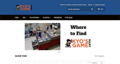 Desktop Screenshot of kyosgamemart.com